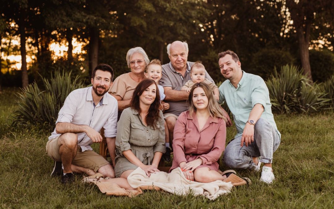 családi fotózás több generációs