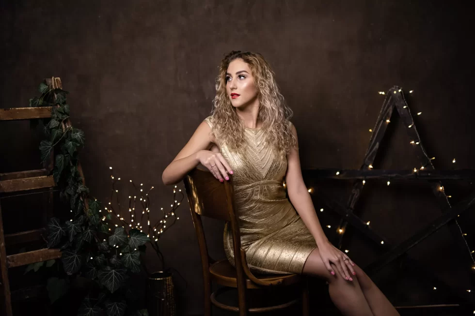 portréfotózás ünnepi hangulatban