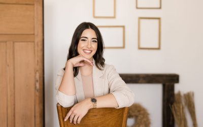 Üzleti portréfotózás Lilivel