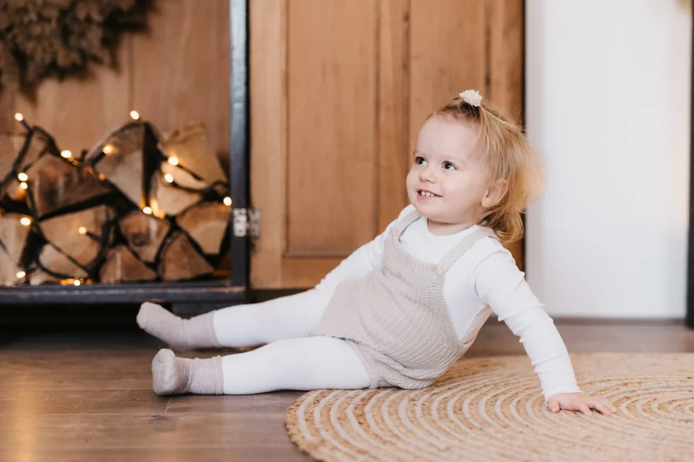 gyermekportré karácsonyi